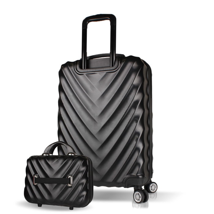Zoozie Bags Juego de Maletas de 2 Piezas Negro Zoozie Bags Juego de Maletas de 2 Piezas Negro